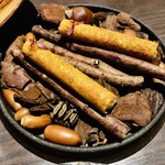 sincere - アミューズ5品盛り：鹿のパテドカンパーニュ、河豚の黒米まぶし サフランマヨネーズ、モンドールとチョリソーのグジェール、 栗と焦がしバター スコッチウイスキーのムースのスティック詰め、サーモンとクリームチーズのグレープフルーツのジュレ詰め4