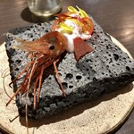 sincere - 活牡丹海老と白いトマトのムース2