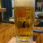 はりゅう - 生ビール(晩酌セット)