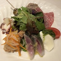 トラットリア・アルベロ - 前菜7種盛合せ