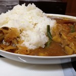 お惣菜のまつおか - いつものメガ盛りカレー