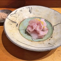 鮨 なかがわ - 鰤 塩柚子
