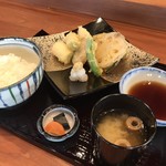 はやかわ家 - 天ぷら盛り合わせ