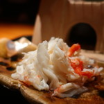 日本料理 幸庵 - 焼きタラバの身