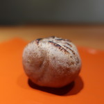 日本料理 幸庵 - 焼き栗きんとんアップ