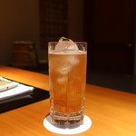 日本料理 幸庵 - 幸庵オリジナル梅酒ソーダ割