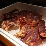 日本料理 幸庵 - ロシアで水揚げされた見事なタラバ