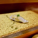 鮨匠 のむら - ［2018/11］寿司⑧ さよりの握り