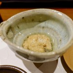 鮨匠 のむら - ［2018/11］酒肴① たこの玉子