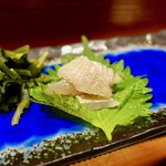 鮨匠 のむら - ［2018/11］酒肴⑦ しょっこの刺身