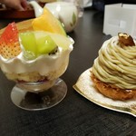 トリノ - ごほうびプリン ＆モンブラン