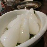 千代の追風 - 「塩らっきょう」380円