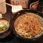 烈志笑魚油 麺香房 三く - つけ麺 全粒粉 200g 900円 2018年11月