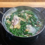 鍋煮立ちました