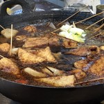 思案橋ラーメン - おでん もっといただけば良かったです