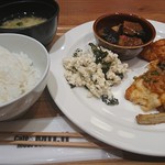 Cafe＆Meal Muji - 温3つ、冷1つのセット 1,040円