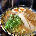 ハルピン 味噌らーめん 雷蔵 - 料理写真:味玉たれ味噌～☆