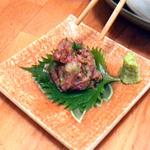 魚市場 小松 - ハマチとタイのなめろう