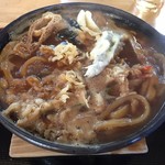 いなよし - 天ぷら入り味噌煮込みうどん 
            ９００円