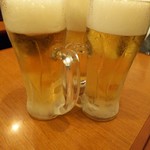 Ra-Men Inariya - 乾杯のビール