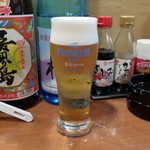 笑菜酒家 みや美 - 生ビール