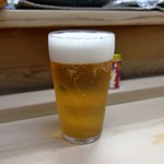 家庭料理 小川 - 生ビール