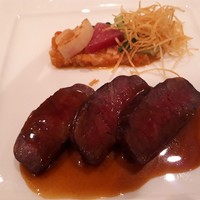 アルピーノ - 牛ロースグリル
                小さなお肉でした。