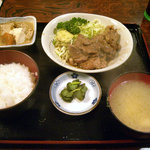 とき - 「豚ロース生姜焼定食」700円