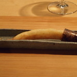 野嵯和 - 百合根ときび餅の春巻きは落花生塩で