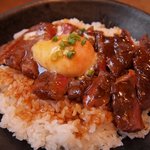 レストランHAMA - 一品料理のステーキ丼