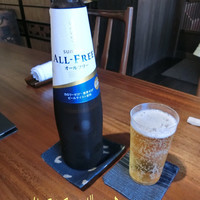 蕎味 櫂 - メニューはコースのみ、昼の蕎麦遊膳は4000円と6000円があり、4000円の方で☆彡
                まだドライブ途中なのでノンアルコールビール(500円)とかりんジュース(500円)で乾杯〜( ^ ^ )/□