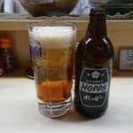 鞠屋 - ホッピーセットは310円、きんみや中190円…やすっ！
      結局、中は3杯頼んだ！