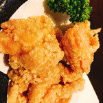 一力亭 - 唐揚げセット 980円 トッピング煮卵100円