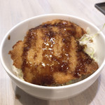 自家製麺ラーメン もりきや - 鶏カツ丼 ¥250