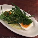 池袋 Cafe&Dining ペコリ - アジアン半熟卵