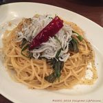 池袋 Cafe&Dining ペコリ - しらすと大葉のペペロンチーノ