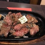 肉バル ミートパラダイス・レガーレ - 自慢‼︎ボリュームリブステーキ　スモール