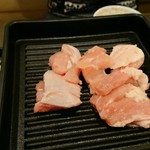 しゃぶ葉 - こちらも強制的に出される鶏肉です！