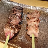 名古屋コーチン 鳥しげ - 肝串＆ソリレス