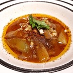 GINZA JOTAKI - A5松阪牛の四川式麻辣熱油がけ～魚沼産コシヒカリ～これにはあきとん（・・）参りましたm(__)m