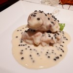 GINZA JOTAKI - 天然オマール海老のチャイナクリームソース～カスピ海産オシェトラキャビアソース～