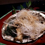 GINZA JOTAKI - 昆布出汁で2時間炊いた天然黒鮑～香港スタイル～