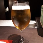 GINZA JOTAKI - 青島ビールプレミアム　中華料理によく合います