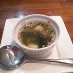 GALA BAR MIZUNO - ランチのスープ(鯛でお出汁を取った)