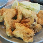 新京 - 名物イカゲソ唐揚げ 旨いよ~。