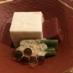 旬菜 おぐら家 - 牛乳豆腐