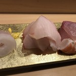 旬菜 おぐら家 - ひらめ・さわら・足赤海老