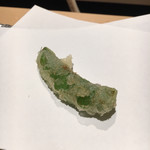 にい留 - ●スナップエンドウ 食感を楽しみます。