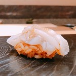 鮨 とかみ - 2018.10.  墨烏賊の下足