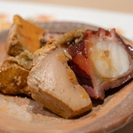 うを徳 - 2018.11 余市アンキモ燻製、明石タコ番茶煮